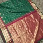 Old Kanchipuram silk saree with zari work Chennai buyer