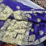 Old tissue silk saree with gold zari Chennai
